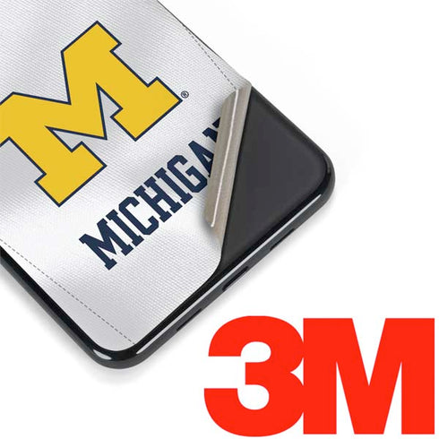 University of Michigan White Jersey Google Pixel 3a XL Skin
